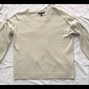 Cream sweater
